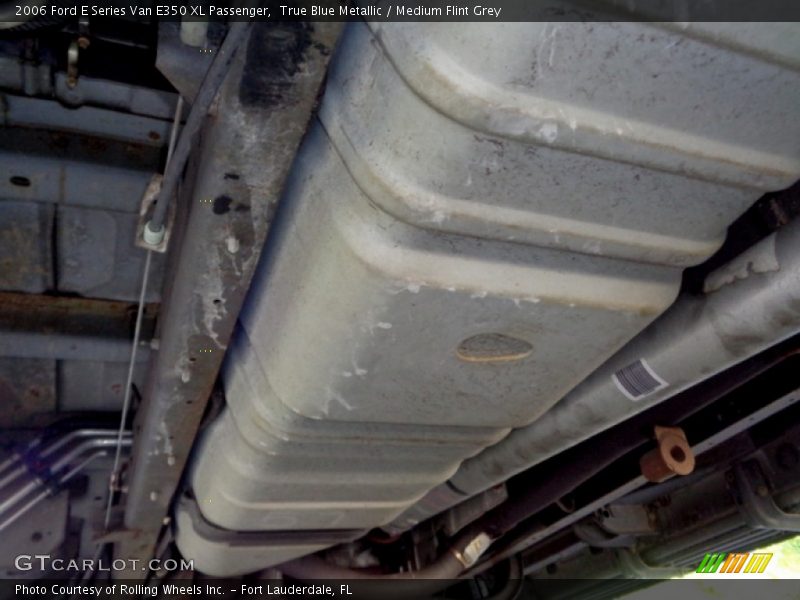 True Blue Metallic / Medium Flint Grey 2006 Ford E Series Van E350 XL Passenger