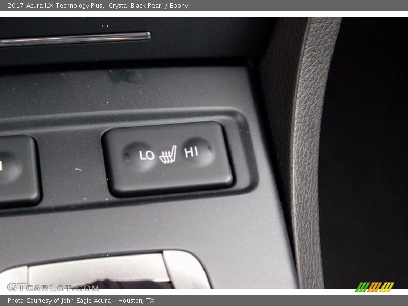 Crystal Black Pearl / Ebony 2017 Acura ILX Technology Plus