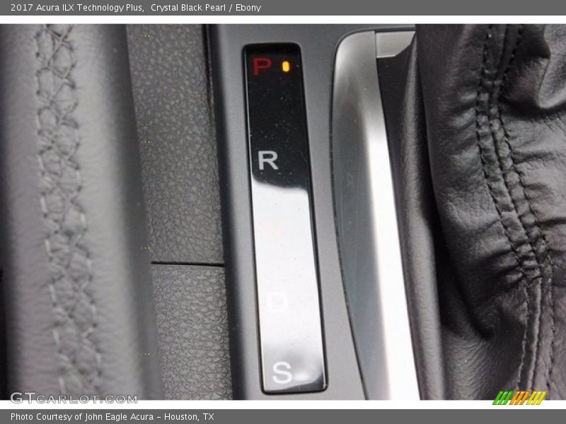 Crystal Black Pearl / Ebony 2017 Acura ILX Technology Plus