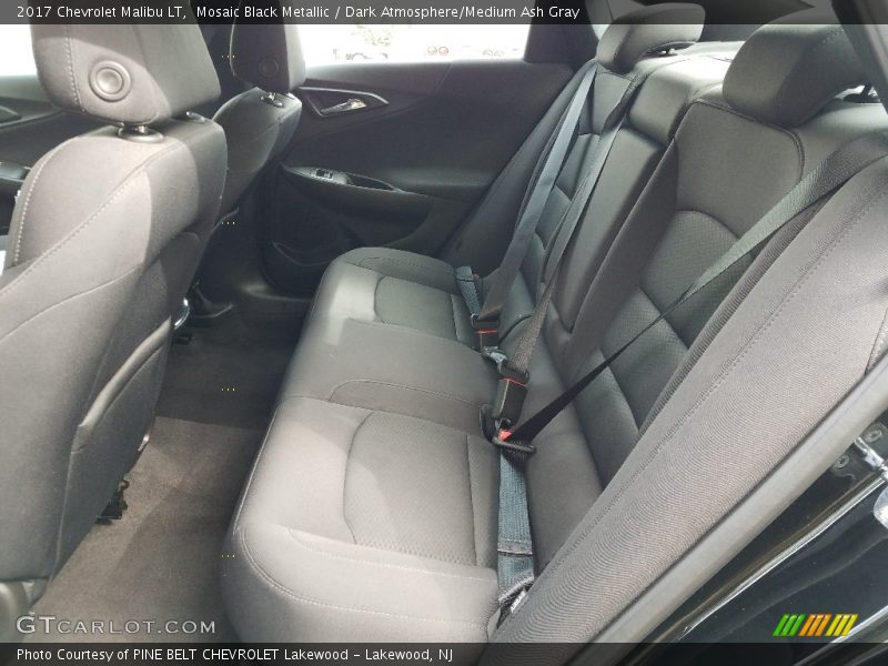 Mosaic Black Metallic / Dark Atmosphere/Medium Ash Gray 2017 Chevrolet Malibu LT