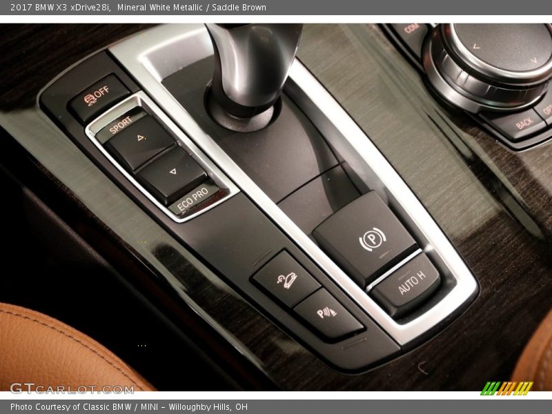 Mineral White Metallic / Saddle Brown 2017 BMW X3 xDrive28i