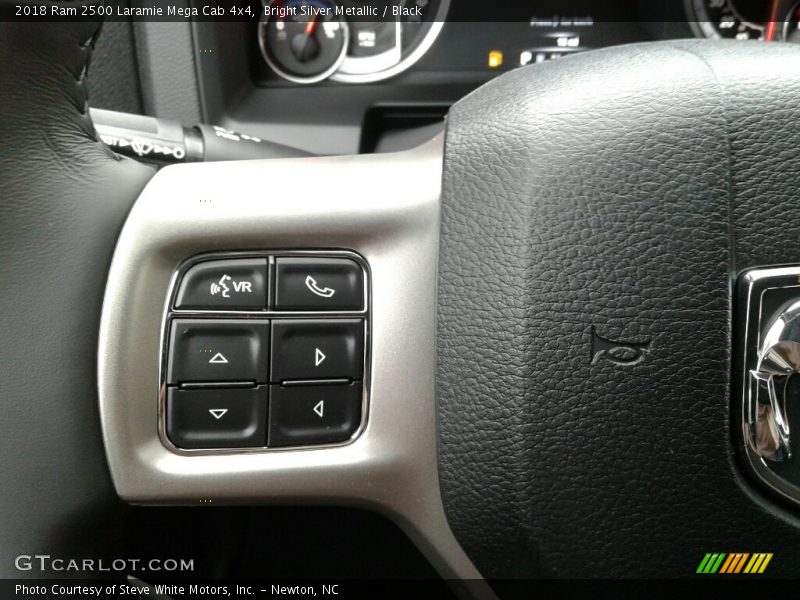 Controls of 2018 2500 Laramie Mega Cab 4x4