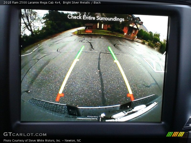 Bright Silver Metallic / Black 2018 Ram 2500 Laramie Mega Cab 4x4