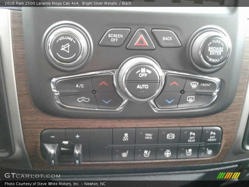 Controls of 2018 2500 Laramie Mega Cab 4x4