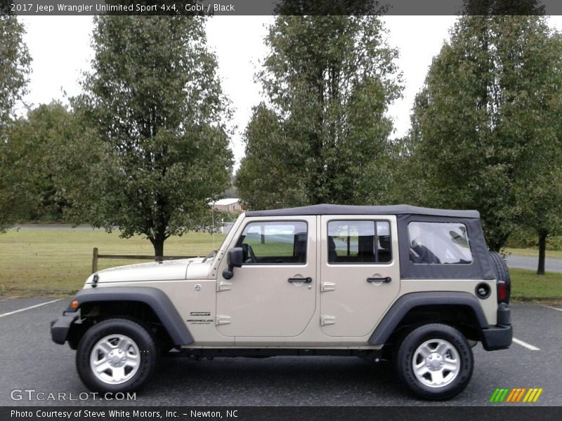 Gobi / Black 2017 Jeep Wrangler Unlimited Sport 4x4