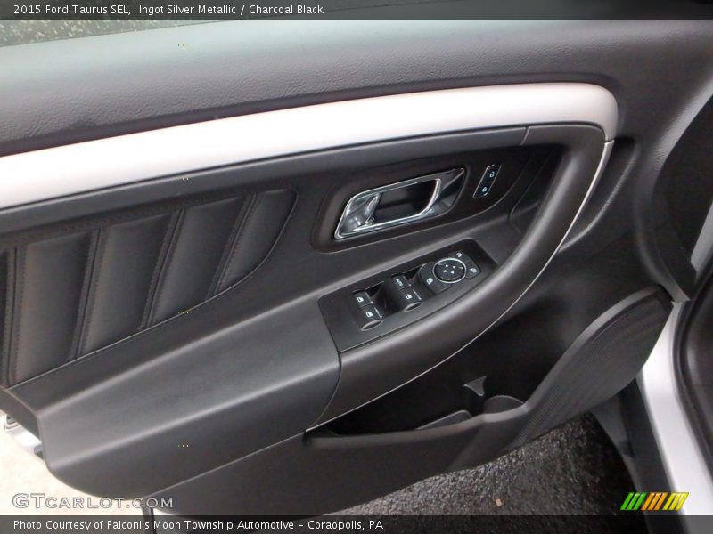 Ingot Silver Metallic / Charcoal Black 2015 Ford Taurus SEL