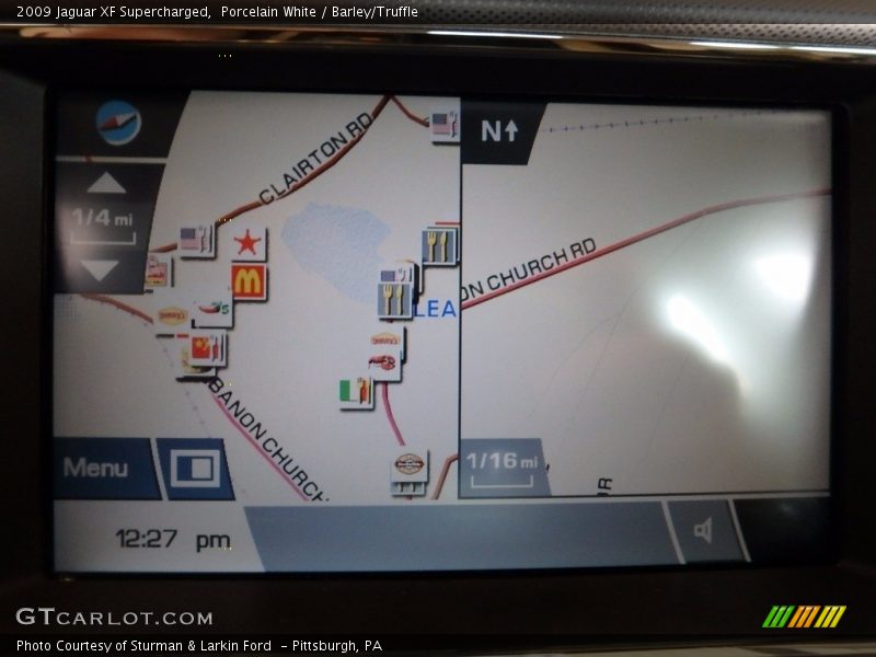 Porcelain White / Barley/Truffle 2009 Jaguar XF Supercharged