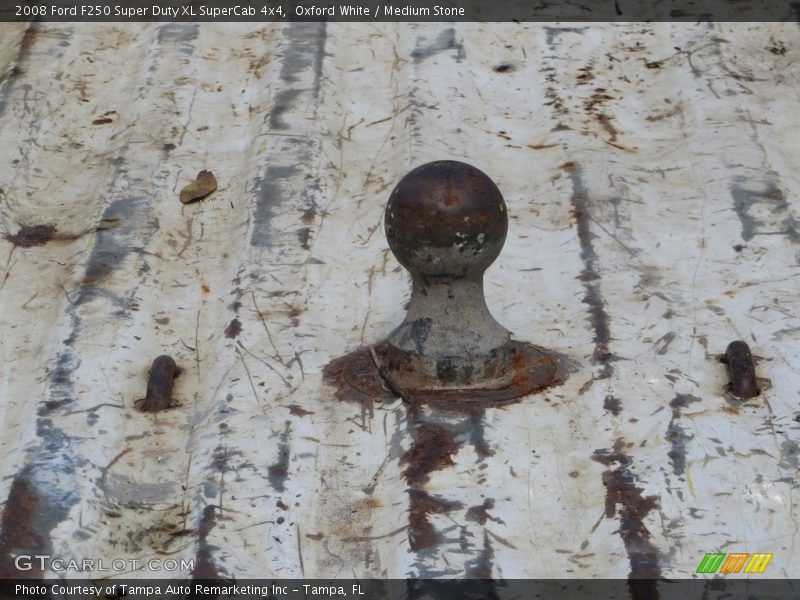 Oxford White / Medium Stone 2008 Ford F250 Super Duty XL SuperCab 4x4