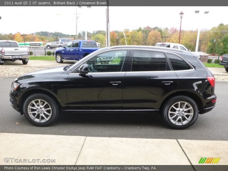 Brilliant Black / Cinnamon Brown 2011 Audi Q5 2.0T quattro