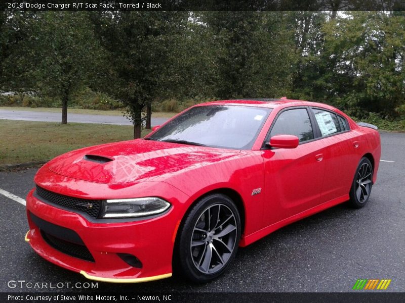 Torred / Black 2018 Dodge Charger R/T Scat Pack