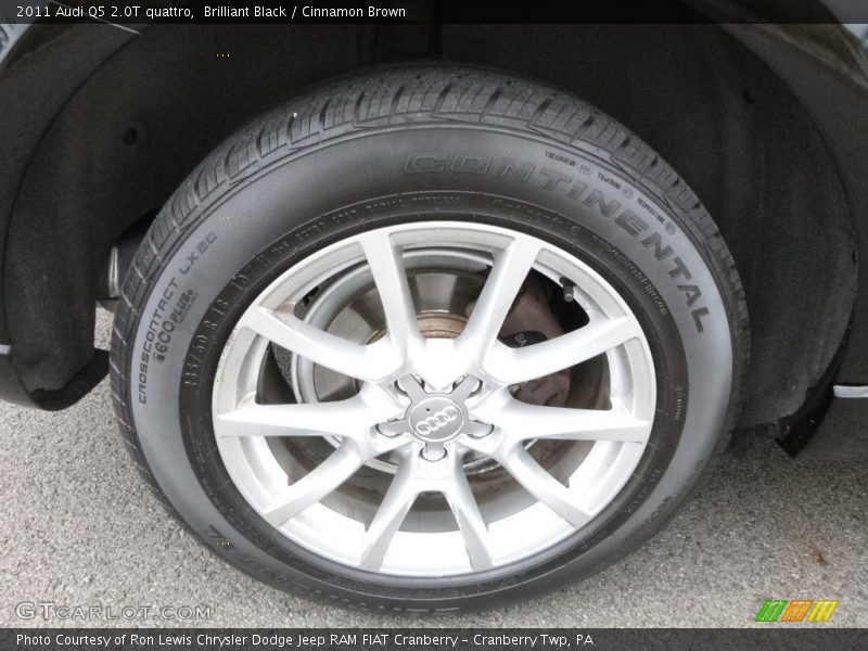 Brilliant Black / Cinnamon Brown 2011 Audi Q5 2.0T quattro