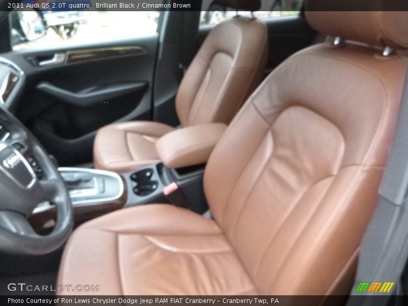 Brilliant Black / Cinnamon Brown 2011 Audi Q5 2.0T quattro