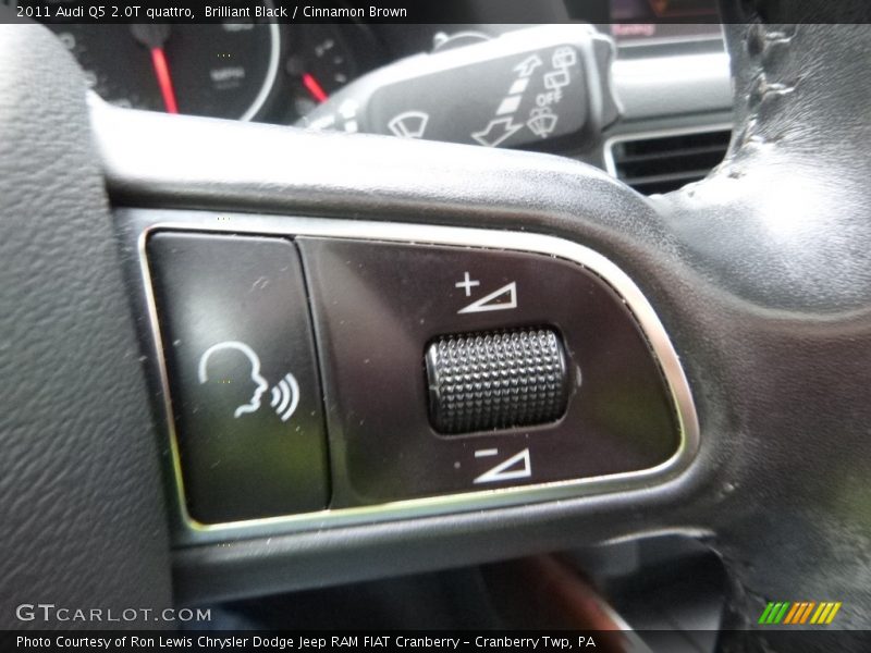 Brilliant Black / Cinnamon Brown 2011 Audi Q5 2.0T quattro