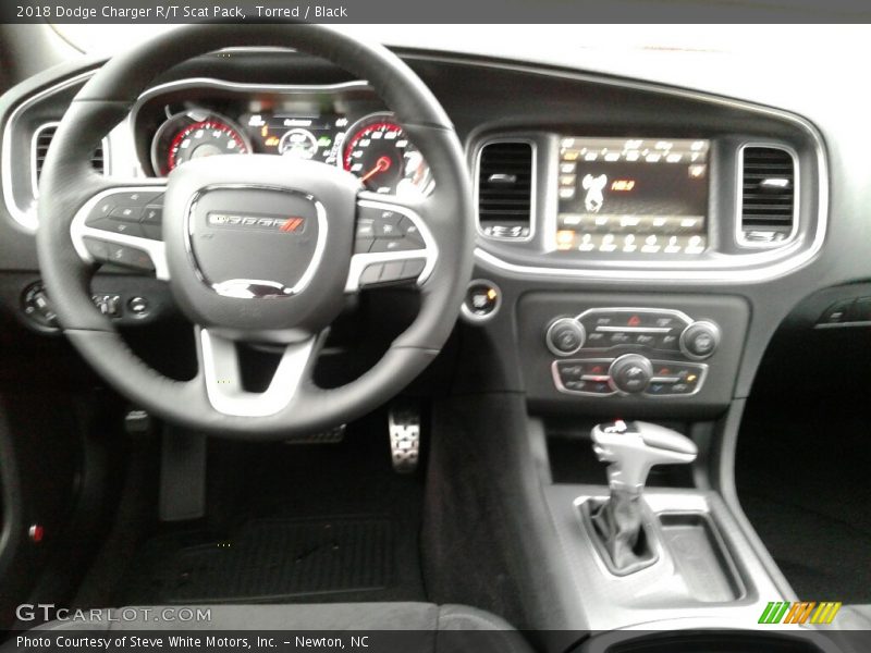 Torred / Black 2018 Dodge Charger R/T Scat Pack