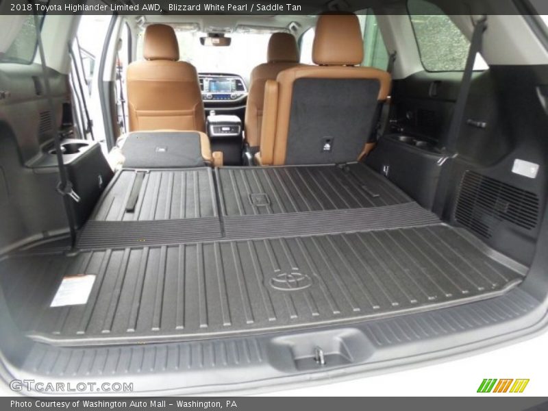  2018 Highlander Limited AWD Trunk