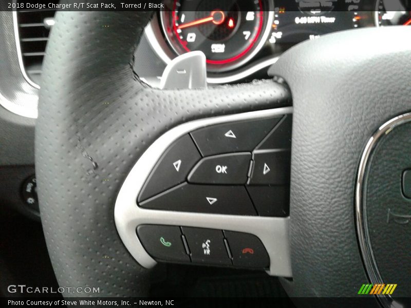 Torred / Black 2018 Dodge Charger R/T Scat Pack