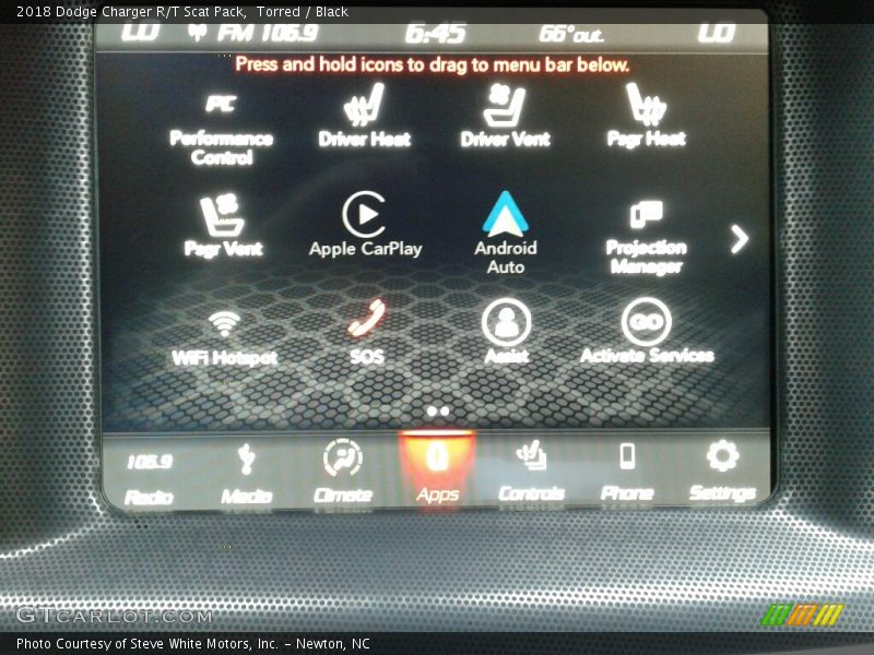 Torred / Black 2018 Dodge Charger R/T Scat Pack