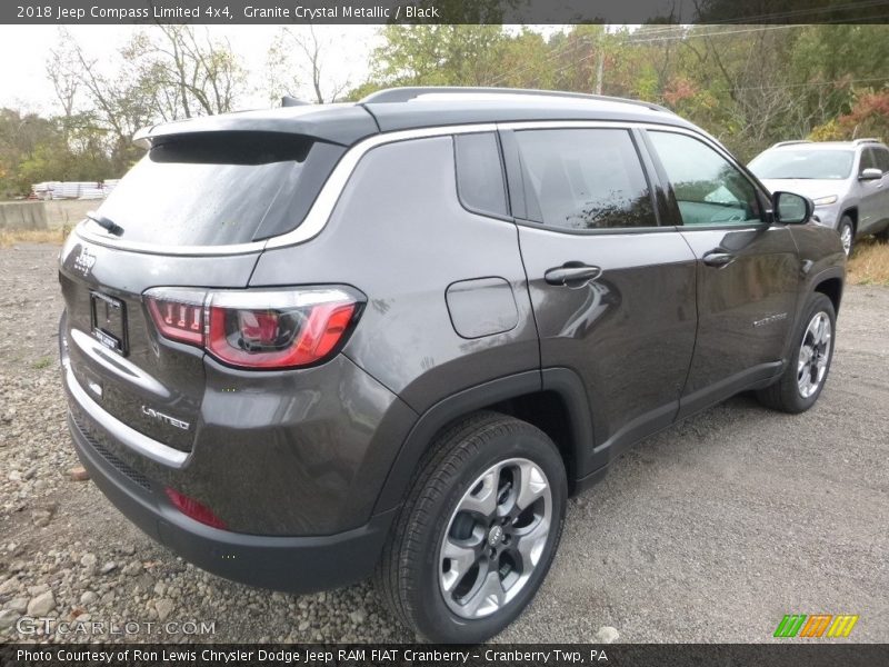 Granite Crystal Metallic / Black 2018 Jeep Compass Limited 4x4