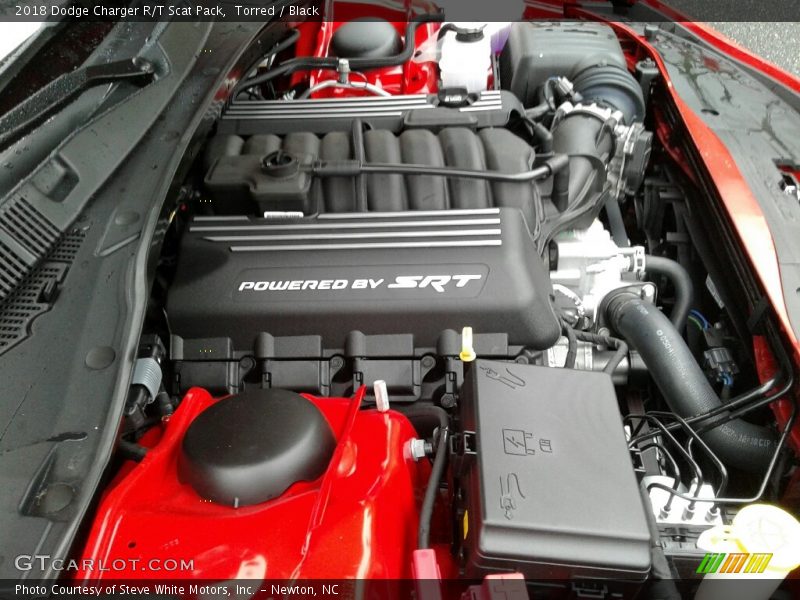 Torred / Black 2018 Dodge Charger R/T Scat Pack