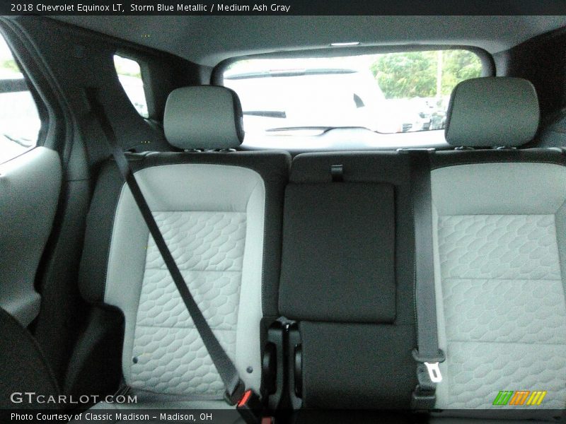 Storm Blue Metallic / Medium Ash Gray 2018 Chevrolet Equinox LT
