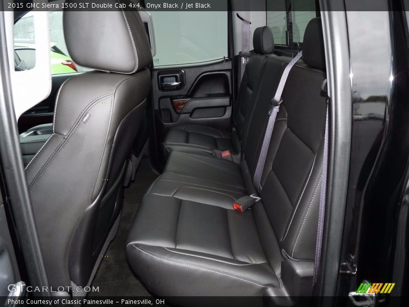 Onyx Black / Jet Black 2015 GMC Sierra 1500 SLT Double Cab 4x4