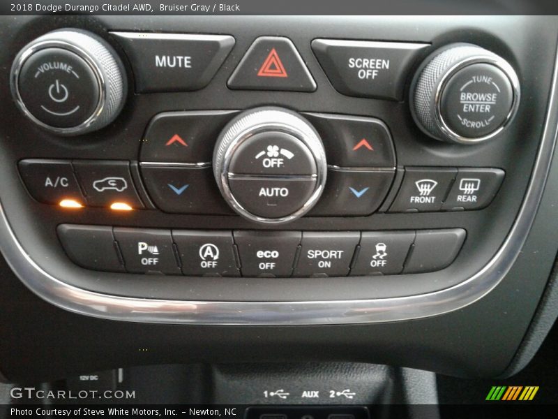 Controls of 2018 Durango Citadel AWD