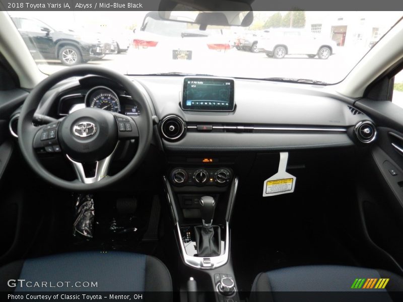 Dashboard of 2018 Yaris iA 