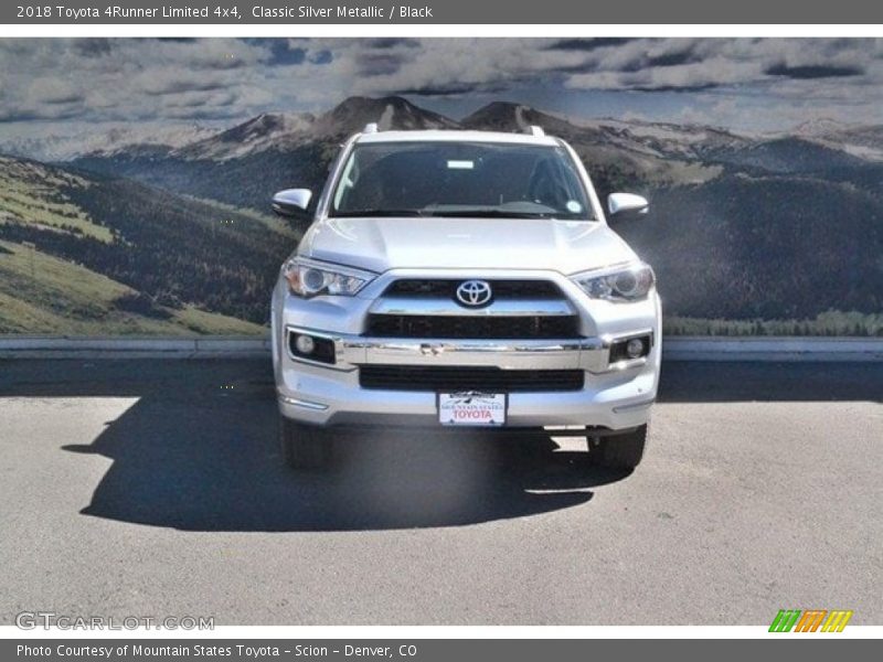 Classic Silver Metallic / Black 2018 Toyota 4Runner Limited 4x4