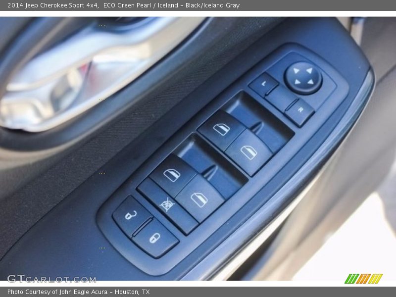 ECO Green Pearl / Iceland - Black/Iceland Gray 2014 Jeep Cherokee Sport 4x4