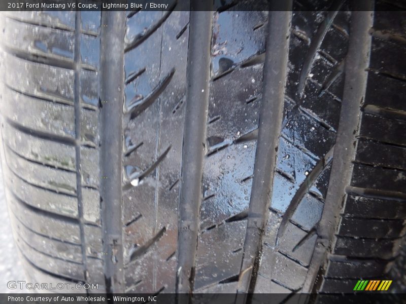 Lightning Blue / Ebony 2017 Ford Mustang V6 Coupe