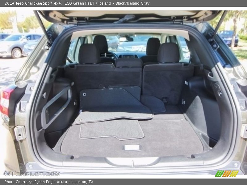 ECO Green Pearl / Iceland - Black/Iceland Gray 2014 Jeep Cherokee Sport 4x4