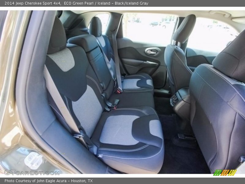 ECO Green Pearl / Iceland - Black/Iceland Gray 2014 Jeep Cherokee Sport 4x4