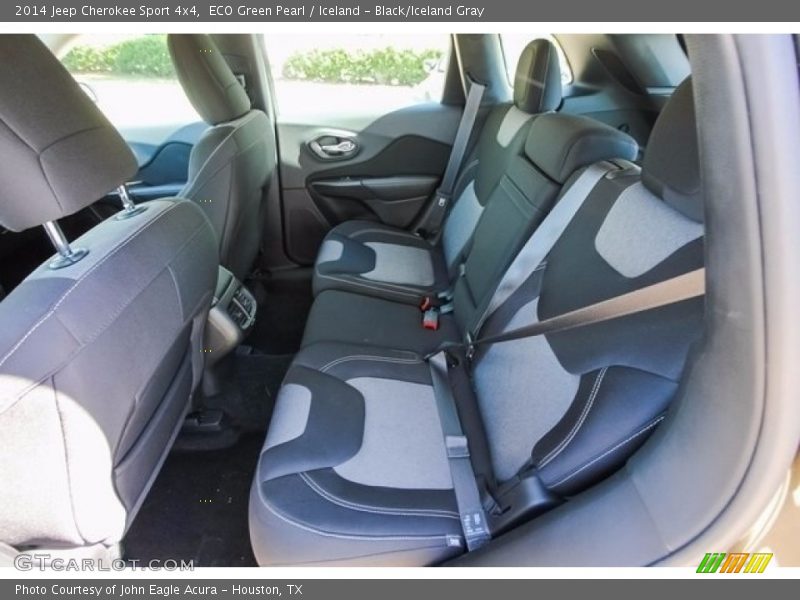 ECO Green Pearl / Iceland - Black/Iceland Gray 2014 Jeep Cherokee Sport 4x4