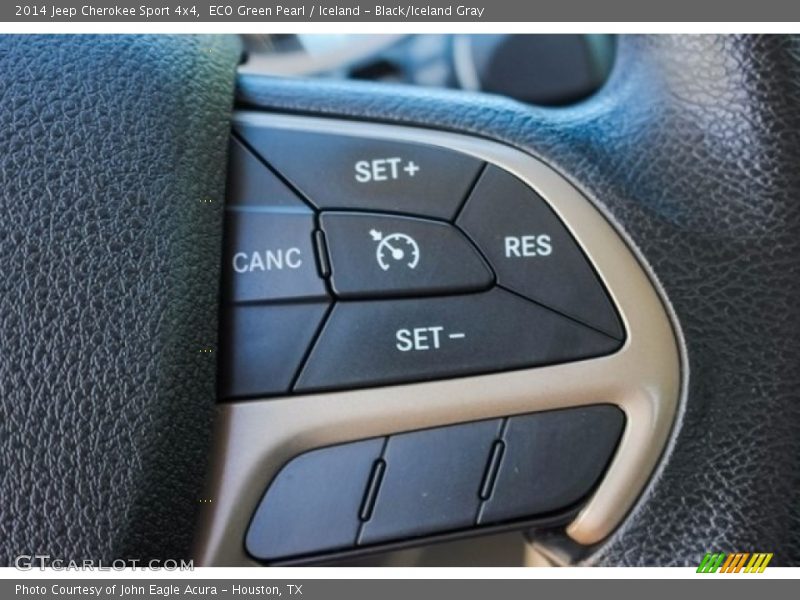 ECO Green Pearl / Iceland - Black/Iceland Gray 2014 Jeep Cherokee Sport 4x4