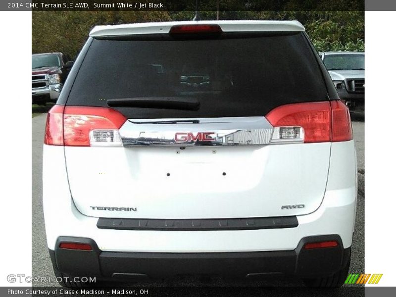 Summit White / Jet Black 2014 GMC Terrain SLE AWD