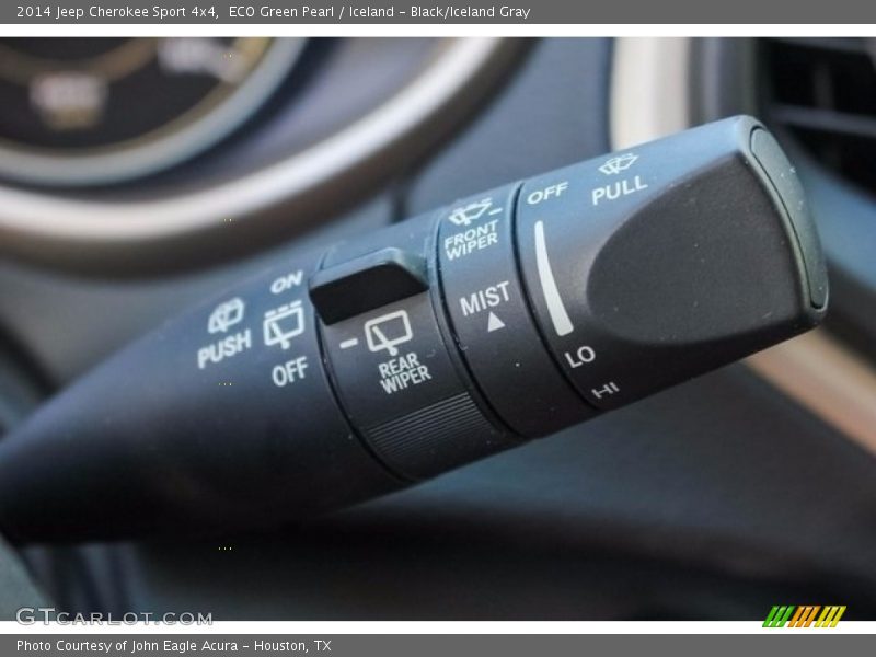ECO Green Pearl / Iceland - Black/Iceland Gray 2014 Jeep Cherokee Sport 4x4