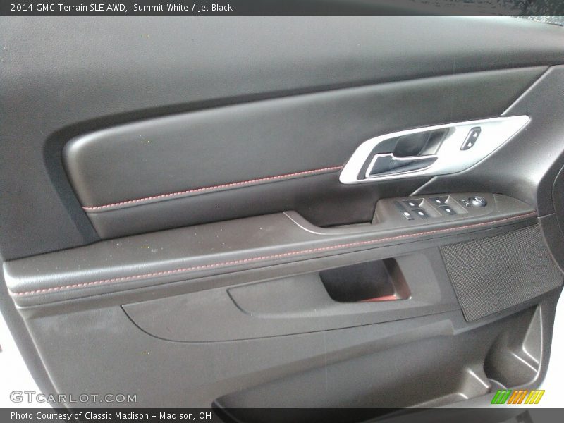 Summit White / Jet Black 2014 GMC Terrain SLE AWD