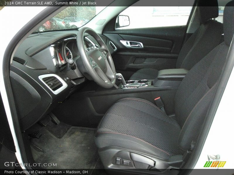 Summit White / Jet Black 2014 GMC Terrain SLE AWD