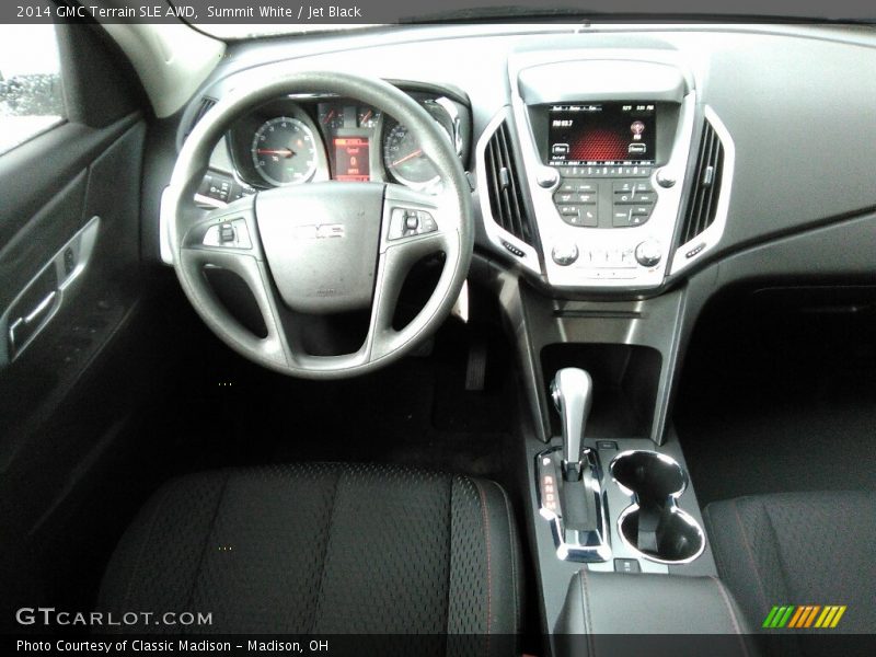 Summit White / Jet Black 2014 GMC Terrain SLE AWD