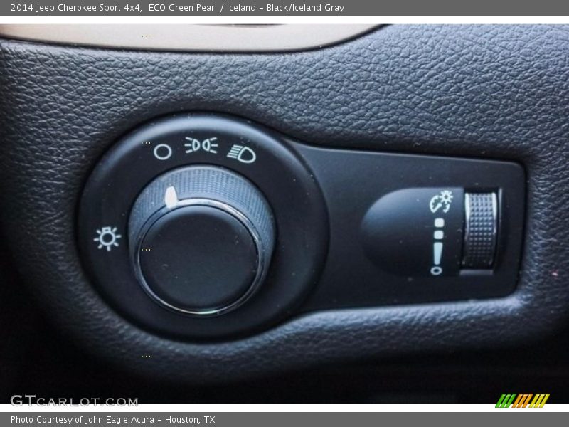 ECO Green Pearl / Iceland - Black/Iceland Gray 2014 Jeep Cherokee Sport 4x4