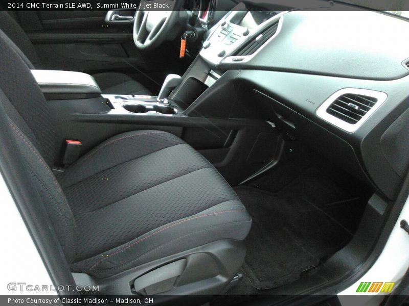 Summit White / Jet Black 2014 GMC Terrain SLE AWD