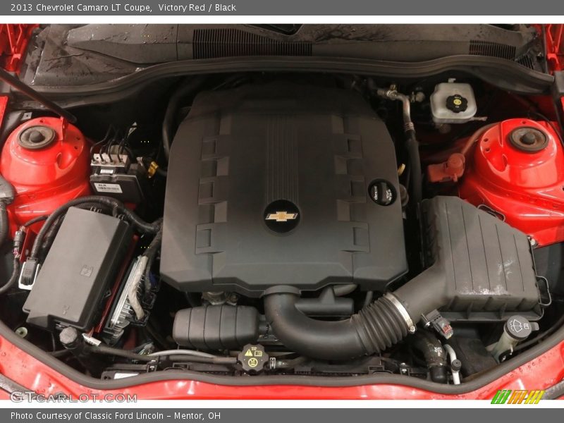 Victory Red / Black 2013 Chevrolet Camaro LT Coupe