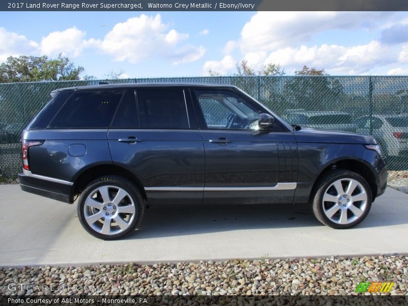 Waitomo Grey Metallic / Ebony/Ivory 2017 Land Rover Range Rover Supercharged