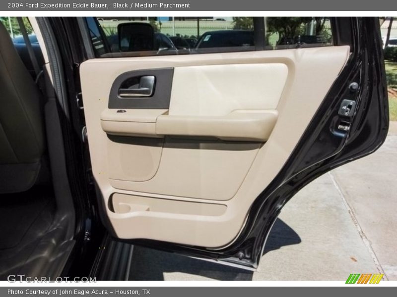 Black / Medium Parchment 2004 Ford Expedition Eddie Bauer