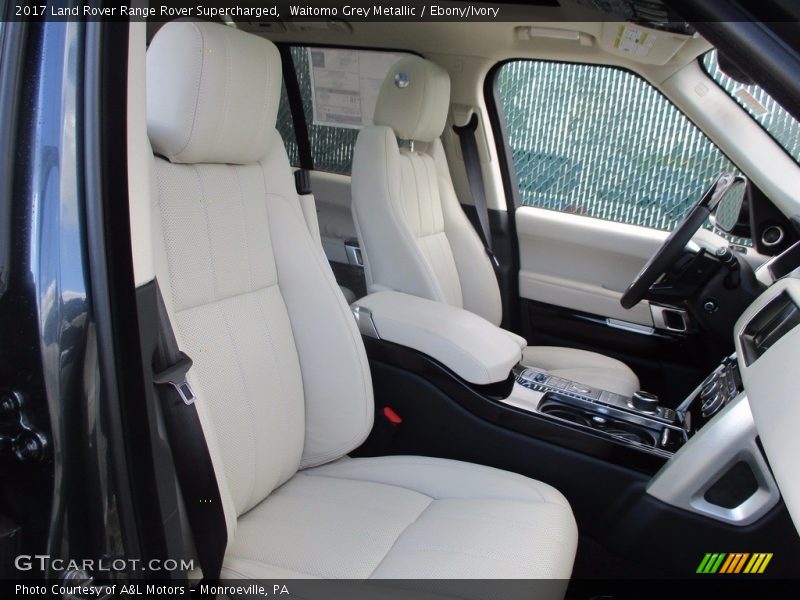 Waitomo Grey Metallic / Ebony/Ivory 2017 Land Rover Range Rover Supercharged