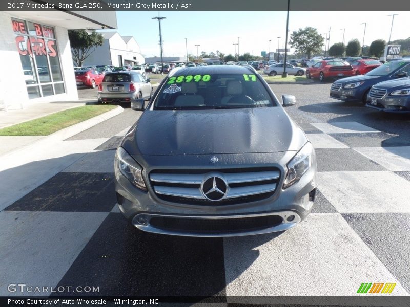 Mountain Grey Metallic / Ash 2017 Mercedes-Benz GLA 250