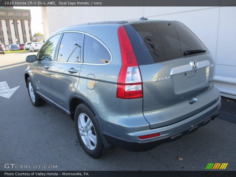 Opal Sage Metallic / Ivory 2010 Honda CR-V EX-L AWD