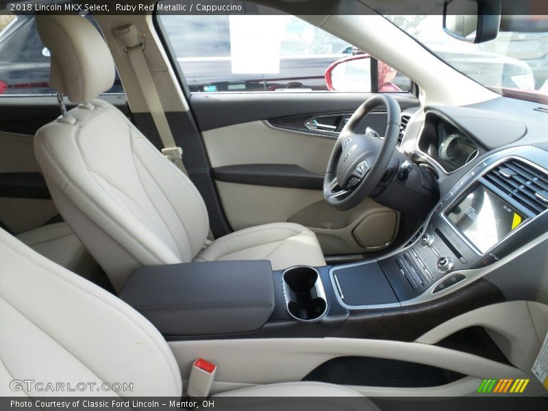  2018 MKX Select Cappuccino Interior