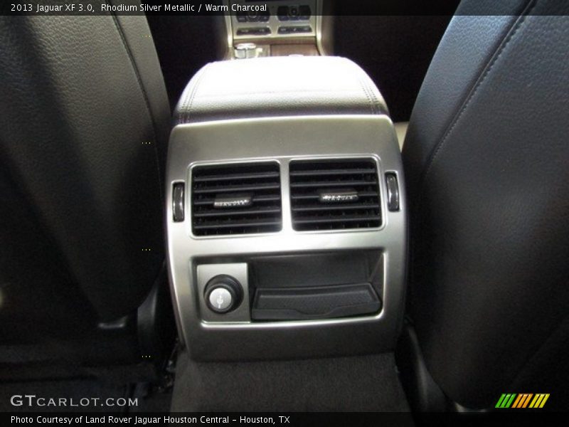 Rhodium Silver Metallic / Warm Charcoal 2013 Jaguar XF 3.0