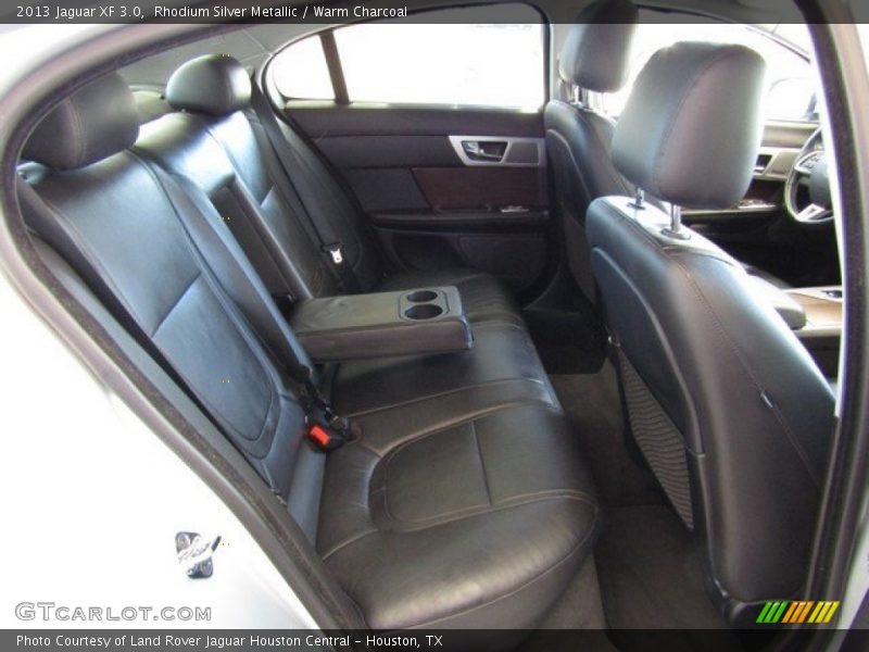 Rhodium Silver Metallic / Warm Charcoal 2013 Jaguar XF 3.0